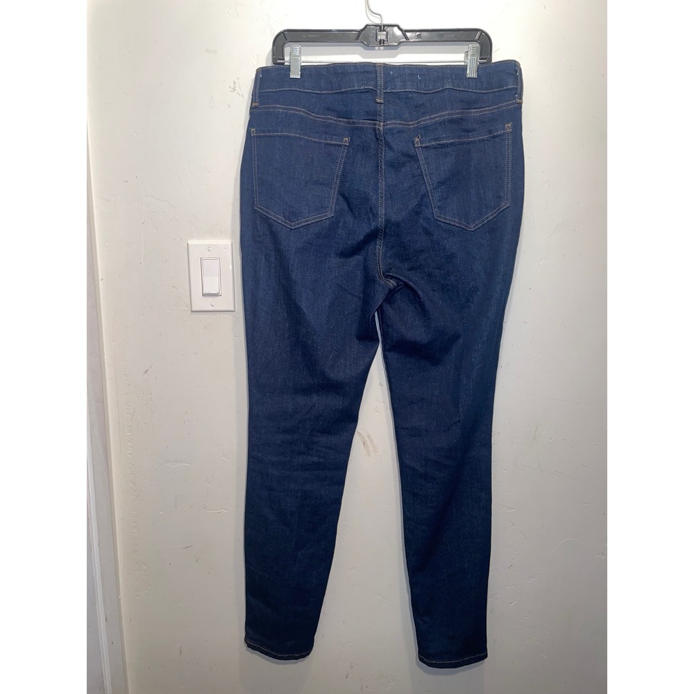 NYDJ Women Dark Wash Skinny Jeans Lift Tuck Technology Size 12 Denim Pants - Picture 5 of 8